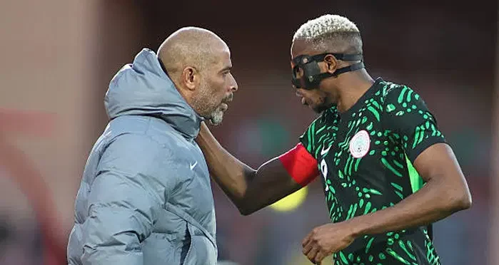 Chelle Reveals Why Osimhen Missed Super Eagles Games, Dismisses Galatasaray Exit Talk Chelle And Osimhen e1791436217857