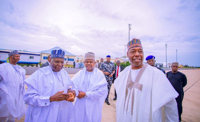 Inuwa Yahaya Arrives Maiduguri For North-East Governors’ Forum Meeting Gombe North East Forum