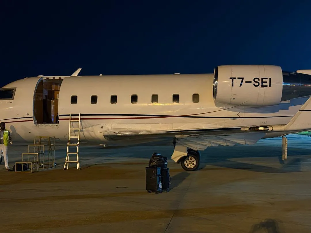 Private Jet Door