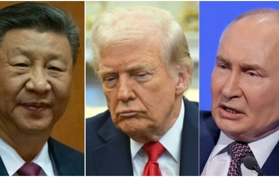Putin Xi Trump